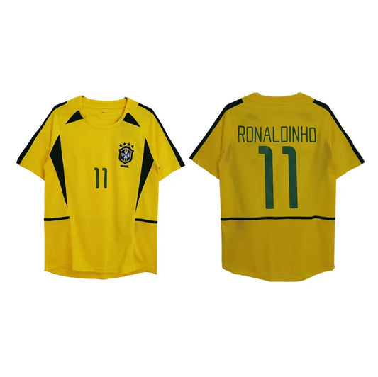Brazil 2002 Shirt - Ronaldinho